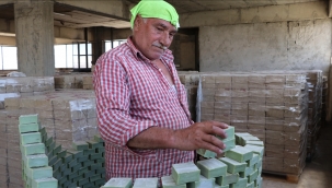 Tescilli Nizip sabunu yurt içi ve dışından yoğun ilgi görüyor