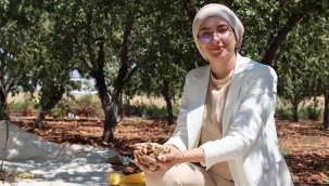 Ceketini alıp köyüne döndü! 400 dönüm araziden yüksek gelir elde ediyor