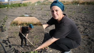 İstanbul'dan göç etti! Araziye ektiği ürüne talep yağıyor