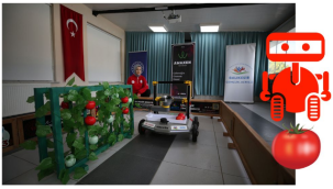 Üniversiteliler ürettikleri "domates hasadı robotu"nu geliştiriyor