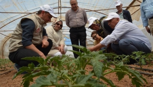 ÇİFTÇİ TARLA OKULUNDA İLK DERS ZİLİ ÇALDI