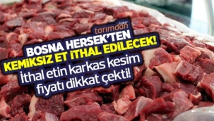 Bosna Hersek'ten ET ithal EDİLECEK... 