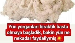 MEĞER "YÜN" NE BÜYÜK NİMETMİŞ 