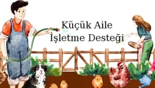 KÜÇÜK AİLE İŞLETME DESTEĞİ DEVAM EDİYOR...