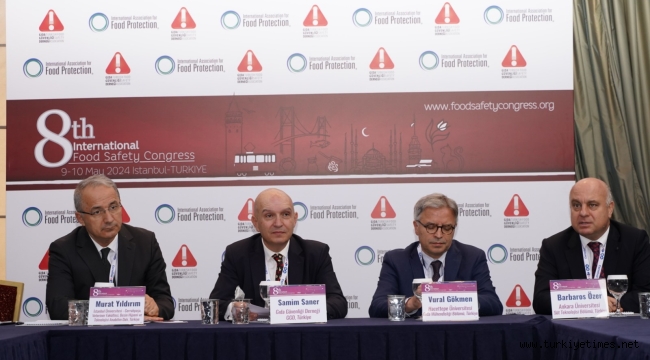 8.Uluslararası Gıda Güvenliği Kongresi Gıda Güvenliği Sorumluluğumuzdur sloganı ile başladı