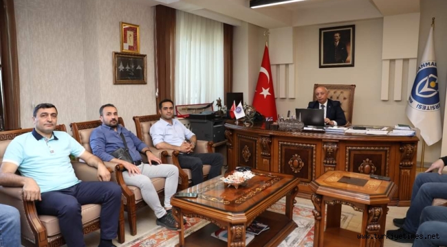 REKTÖR PROF. DR. İSMAİL BAKAN, BAKANLIK HEYETİNİ KONUK ETTİ