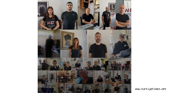 AİLE HEKİMLERİ ŞİDDETİ KINAMAK İÇİN SİYAHA BÜRÜNDÜ