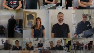 AİLE HEKİMLERİ ŞİDDETİ KINAMAK İÇİN SİYAHA BÜRÜNDÜ