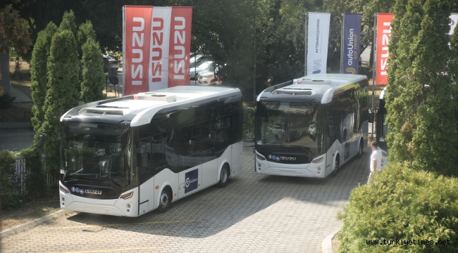 Anadolu Isuzu'nun Tam Elektrikli Modeli Novociti Volt, Makedonya Strumica Belediyesi'ne Teslim Edildi