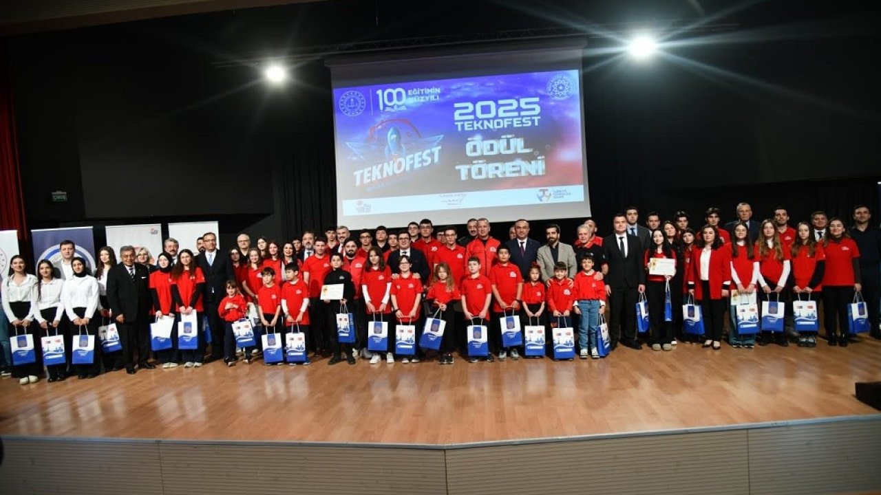 2025 Teknofest Finalistlerine Çerkezköy’de Ödül Töreni