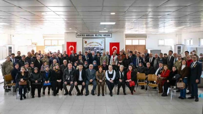 65. Mekanize Piyade Tugay Komutanlığı şehit aileleri ve gazileri ağırladı