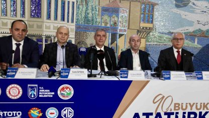 90. Büyük Atatürk Koşusu’nun tanıtım toplantısı gerçekleştirildi