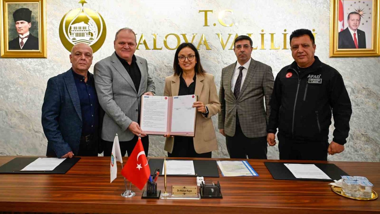 Afetlerde dron desteği Türkiye’de ilk kez Yalova’da resmileşti