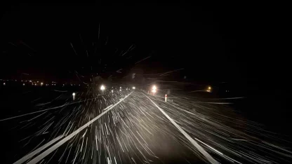 Afyonkarahisar’da beklenen kar yağışı başladı