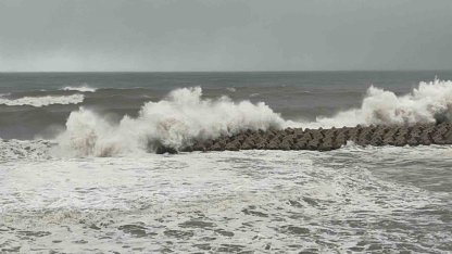 Akçakoca’yı fırtına vurdu