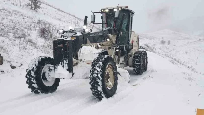 Amasya’da 28 köy yolu ulaşıma kapalı