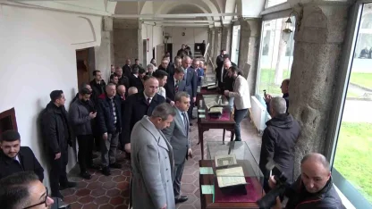 "Amasya’dan İstanbul’a Şeyh Hamdullah Yazma Eser Sergisi" açıldı