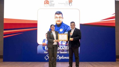 Avrupa ve dünya şampiyonu yetiştiren antrenör Ejder Sözen’e, ’Fair Play’ ödülü