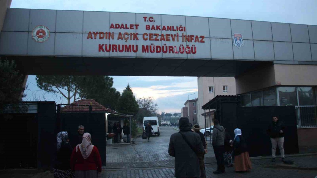 Aydın Açık Cezaevi’nde tahliye heyecanı: Yaklaşık 300 hükümlü serbest kalıyor