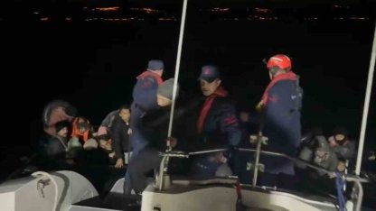Ayvacık açıklarında 30 kaçak göçmen yakalandı