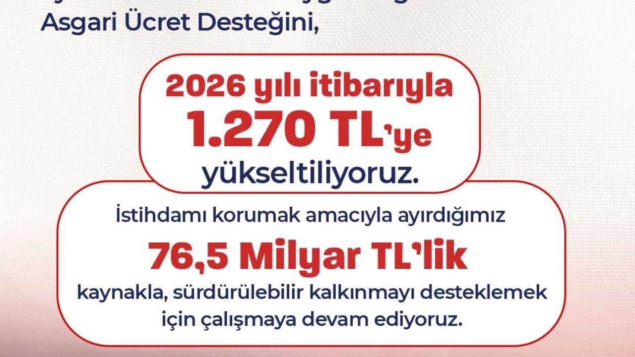 Bakan Işıkhan: "76.5 milyar liralık kaynakla çalışma hayatımızı daha güçlü kılacak, istihdam kapasitemizi koruyacağız"