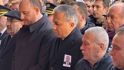 Bakan Yerlikaya, Yalova’da şehit cenazesine katıldı