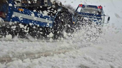 Bartın’da kar yağışı etkisini sürdürüyor