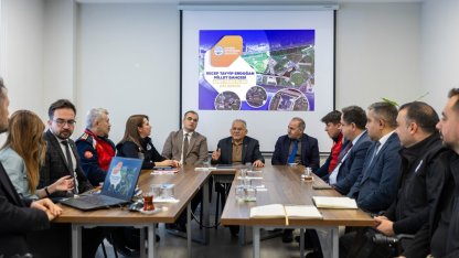 Başkan Büyükkılıç, afetlerde kullanılacak park alanlarına yönelik toplantıya katıldı