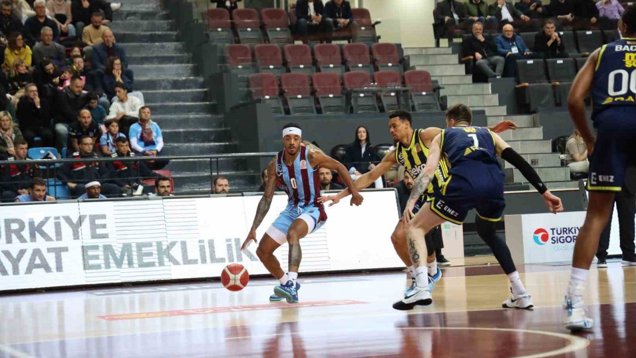 Basketbol Süper Ligi: Trabzonspor: 99 - Fenerbahçe Beko: 73