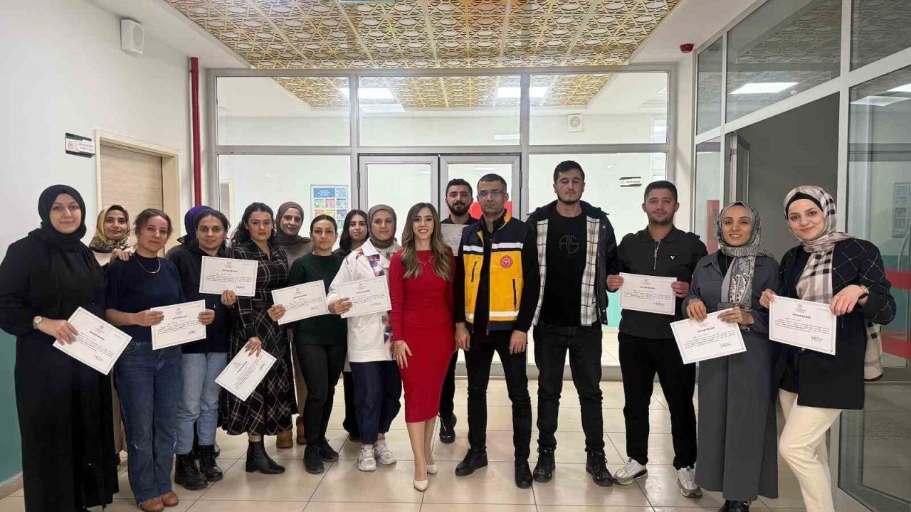 Batman’da ebelere yeni doğan bakımı eğitimi verildi