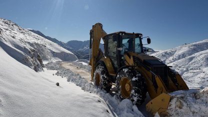 Batman’da kar yağışı ulaşımı aksattı