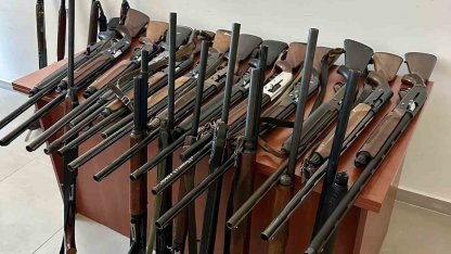 Bayburt’ta 25 av tüfeği ihale usulüyle satıldı