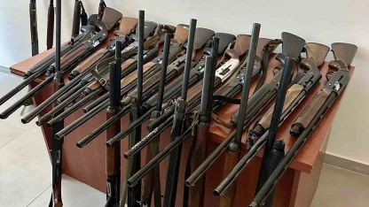 Bayburt’ta 25 av tüfeği ihale usulüyle satıldı