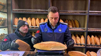 Bayburt’taki fırınlarda hijyen ve gramaj denetimi yapıldı