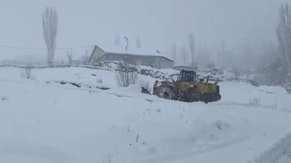 Beytüşşebap’ta eğitime kar engeli