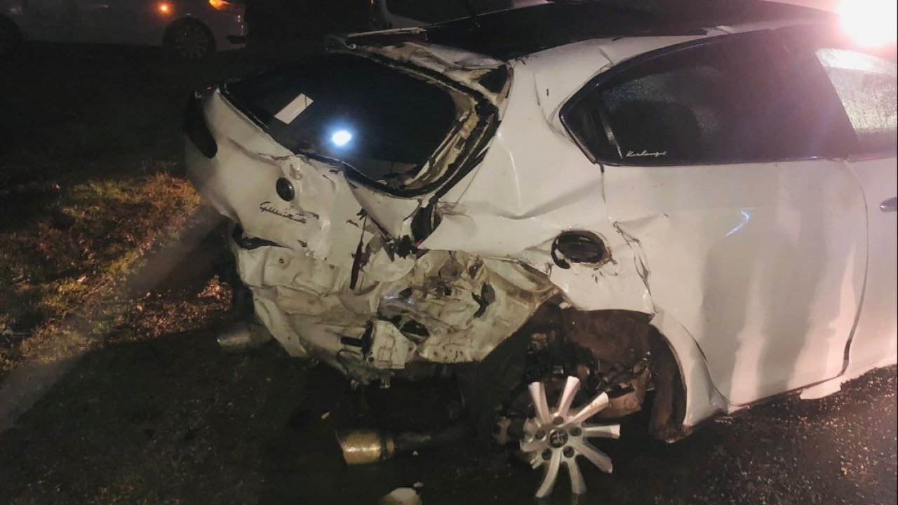 Bilecik’te yağış kazayı beraberinde getirdi