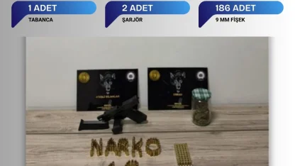 Bingöl’de tabanca ele geçirildi