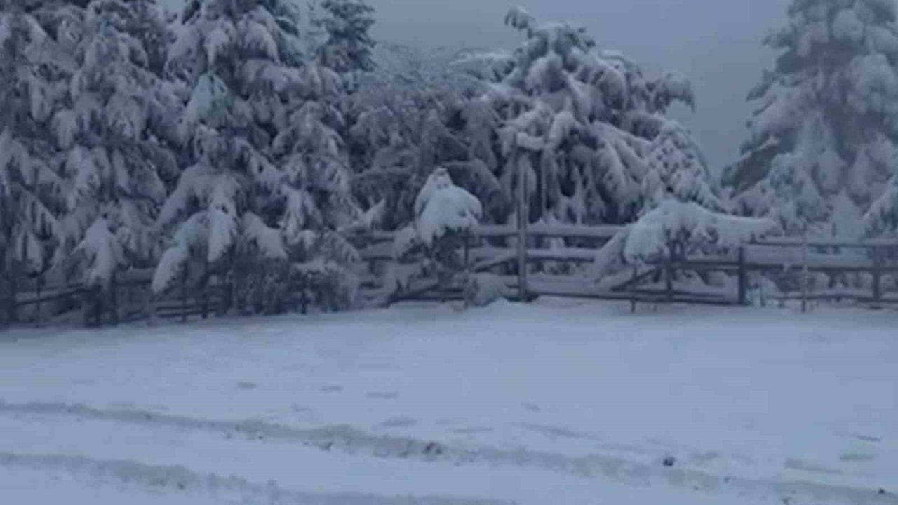 Bolu’da kış turizmine yapay kar desteği