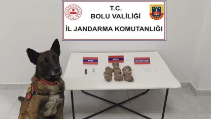 Bolu’da otomobilde zulalanmış uyuşturucuya 2 gözaltı
