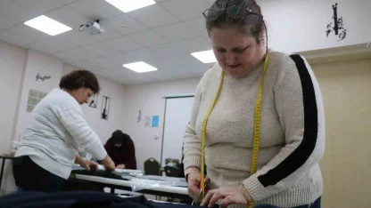 Bolu’da özel çocuklar eğitim alırken, anneleri el emeği ürünler üretiyor