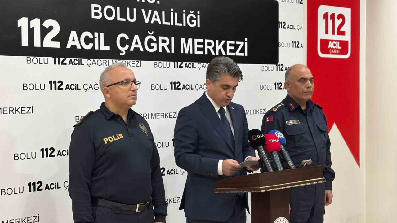 Bolu’da yılbaşında 2 bin 778 personel sahada