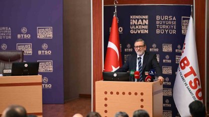 BTSO Başkanı İbrahim Burkay 2030 vizyonunu açıkladı