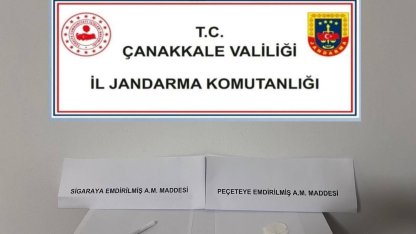 Çanakkale’de uyuşturucu operasyonu: 2 şüpheli tutuklandı