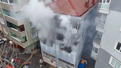 Çekmeköy’de mobilya atölyesinde çıkan yangın korkuttu: 3 katlı bina kullanılamaz hale geldi