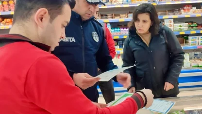 Çine’de zincir marketler denetlendi
