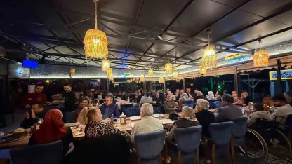 Diyaliz hastalarına moral ve dayanışma yemeği