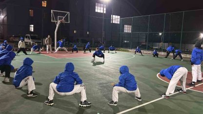 Düzce’de kış spor okulları tüm hızıyla devam ediyor