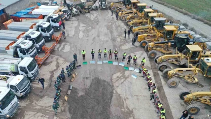 Elazığ Belediyesi karla mücadeleye hazır