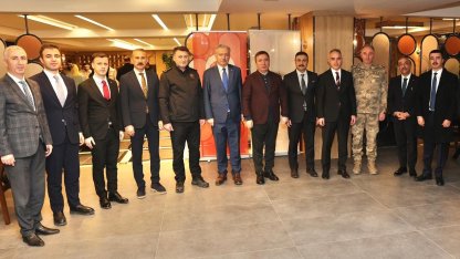 Erzincan İdare Mahkemesi Başkanı Dolgun’a veda programı