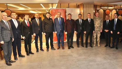 Erzincan İdare Mahkemesi Başkanı Dolgun’a veda programı